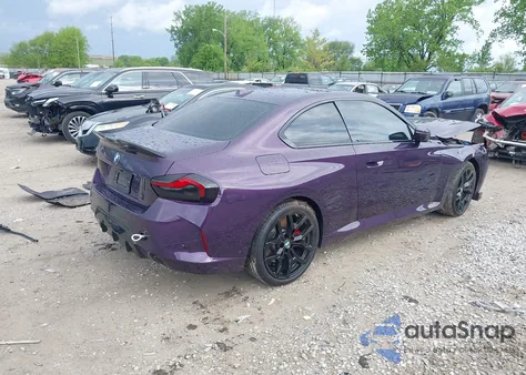 2025 BMW 230 I xDrive из США, поврежденный, VIN 3MW33CM04S8F07750